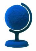 青い地球儀　（RP 7） 