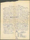 Lettre à Maurice Rapin datée du 24 février 1956 "Les Coïncidences "