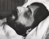 Marcel Proust sur son lit de mort