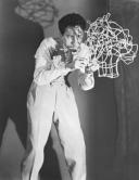 Jean Cocteau (et son portrait en fil de fer)