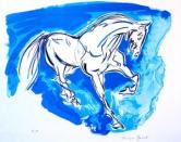 Le cheval bleu