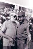 Hemingway y Fidel