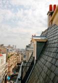 Sur un toit de Paris