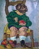 L'enfant et les pommes à Trestrignel