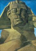 Le grand sphinx de Gizeh (autoportrait)