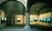 Exposition "Paysages fin XXème siècle"， caissons lumineux， au  Palais de la Virreina à Barcelone