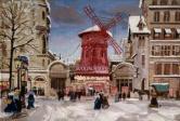 Paris 1900， le Moulin Rouge