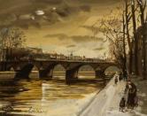 Paris 1900， le Pont-Marie