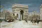 Paris1900， l'Arc de Triomphe