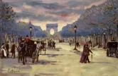 Paris 1900， l'Arc de Triomphe