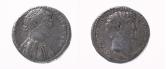 クレオパトラ７世・アントニウス銀貨