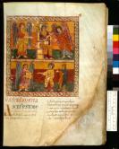 Commentary on the Apocalypse， by Beatus de Liebana， Spain (Leon)， c.950 CE.