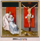キリストの磔刑、哀悼の聖母と福音書記者ヨハネ