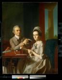 トマス・ミフリンと妻（サラ・モリス）の肖像