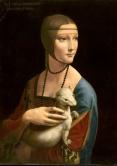 白貂を抱く婦人の肖像