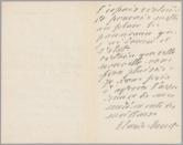 クロード・モネからポール・レオン宛の自筆署名入りの手紙