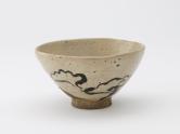 茶碗、不老不死の茸模様、江戸時代、18-19世紀