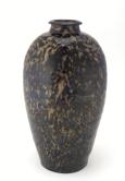 亀甲貫入釉の瓶、江西省、13‐14世紀