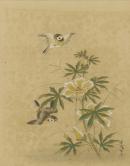 花鳥図、江戸時代、17世紀半ば-18世紀初頭