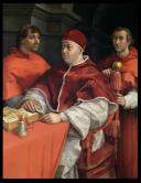 教皇レオ10世と2人の枢機卿