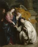聖母マリアと福者へルマン・ヨーゼフの神秘の婚約