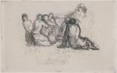 Seated Harvesters I (Sketch for Harvesters Resting)