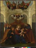 聖家族とトレンティーノの聖ニコラウス