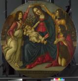 聖母子と聖ヨハネと二人の天使