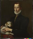 犬を抱いた婦人の肖像