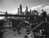 Le pont de Brooklyn, New York, 1945