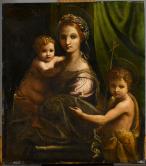 幼き聖ヨハネと聖母子