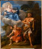 Junon sur un nuage apparait à Hercule