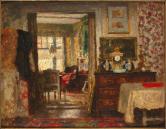 室内:. スケヴェニンゲンの画家Albert Roelofs (1877-1920)のアトリエ