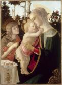聖母子と少年聖ヨハネ（バラ園の聖母）