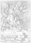 Suite de l'Apocalypse : saint Michel combattant le dragon