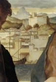 Giovanelli Sacra Conversazione (Madonna and Child with Saints) - detail (landscape)