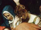 Deposition - detail (the two Marys)