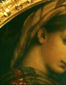 Madonna della Seggiola (Madonna of the Chair) - detail (the Madonna's ear)