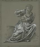 Study of a Seated Woman for 'The Passing of Venus'
