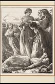  Illustrations to 'The Parables of Our Lord'， engraved by the Dalziel Brothers， The Wise Virgins