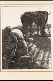  Illustrations to 'The Parables of Our Lord'， engraved by the Dalziel Brothers， The Hidden Treasure