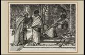  Illustrations for 'Dalziel's Bible Gallery'， Joseph Presents his Father to Pharoah