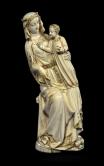 聖母子像（ゴシック象牙彫刻）