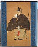 徳川光圀画像（青年期） 部分