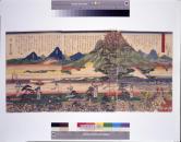 庚申年富士山参詣群集の図
