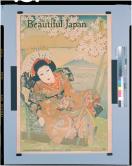 ポスター　Beautiful Japan （駕籠に乗れる美人）